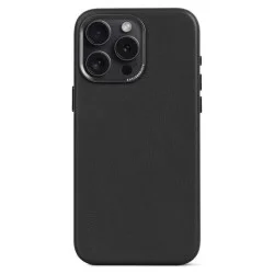 Cover Iphone 15 Pro Max Leather Magsafe Decoded - Black